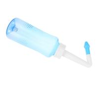 HAMPPLIES Botella de Enjuague Nasal Portátil 300 Ml Válvula Manual Ajustable para Lavado de Senos Paranasales, Botella de Nariz Ligera para Adultos, Adecuado para Cuidado Nasal Diario