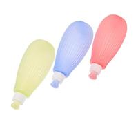 HAMPPLIES Botella Rociadora para Cambio de Pañales y Limpieza de Glúteos para Bebés Recién Nacidos, 350 Ml, Plástico Seguro, Portátil para Viaje, Kit de Aseo Infantil 3 Piezas Colores