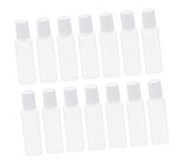 HAMPPLIES Botellas Pequeñas de Solución Cuidado Ojos 25 Pcs Portátiles 50 Ml de Pp Tapa a Prueba de Fugas para Viajeros Uso Cosmético y Lentes de Contacto