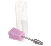 HAMPPLIES Broca para Uñas de Carburo Tungsteno Doble Removedor de Cutículas y Gel Duradera para Torno Eléctrico Profesional y Doméstico