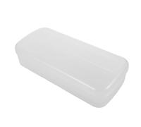 HAMPPLIES Caja Esterilizadora Transparente para Herramientas de Manicura Organizador Doble Capa Resistente para Limpieza y Almacenamiento Portátil para Salones y Profesional