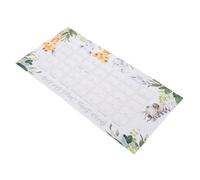 HAMPPLIES Calendario Colgante para Ñiño de Papel Grande Mensual Fecha Prevista de Parto Calendario de Cuenta Regresiva para Habitación Infantil Arte de Pared Hogar