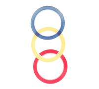 HAMPPLIES Cintas Para Escalas De Violonchelo y Violín, Pegatinas Para Diapasón 3 Piezas (rojo 3mm, Amarillo 3mm, Azul 3mm), Etiquetas De Fonemas Para Práctica Musical De Principiantes