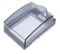 HAMPPLIES Cubierta Autoadhesiva para Enchufes de Pared Caja Protectora Transparente Resistente al Agua para Uso en Exteriores y Baños Tapa de Salida Eléctrica Segura y Anti-Salpicaduras