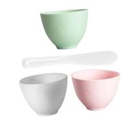 HAMPPLIES Cuenco Para Facial Bol Para De Barro Caseras Recipiente De Silicona Para De Modelado Para Spa o Homemade Beauty Routines