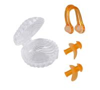 HAMPPLIES De Silicona Impermeables Para Natación Clip Nasal Accesorios De Surf y Entrenamiento Acuático Protector Suave Para Nariz y Color Naranja