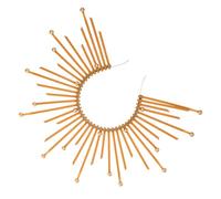 HAMPPLIES Diadema Vintage Mary Dorada para Mujer Accesorio Decorativo para Halloween Fiesta y Cosplay Flexible y para