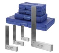 HAMPPLIES Escuadras de Carpintero Acero Inoxidable Herramienta de Precisión para Maquinistas y Resistente y Duradera para Proyectos de Ingeniería y Construcción