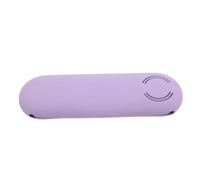 HAMPPLIES Estuche de Viaje para Brochas de Maquillaje de Silicona Morado, Organizador Magnético Compacto y Fácil de Limpiar, Bolsa Portátil Resistente al Polvo para Maquillaje y Accesorios