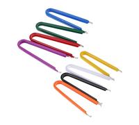 HAMPPLIES Extractor De Perillas Para Guitarra 8 Piezas, Herramienta De Acero Inoxidable y Pvc Para Extracción De Perillas De Volumen y Tono Tipo Sombrero Giratorio, Accesorios Compactos Para Músicos