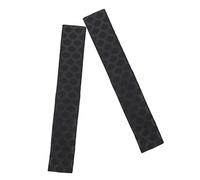 HAMPPLIES Fundas Antideslizantes para Baquetas de Batería, Diseño Escama de Pez Negro, Accesorio Profesional para Protección y Agarre Seguro Durante la Práctica Musical