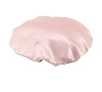 HAMPPLIES Gorro de Ducha EVA Rosa con Banda Elástica Reutilizable y Ligero para Mujer Protección Cabello Baño y Spa Talla Única Adaptable