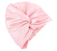 HAMPPLIES Gorro De Seda Simulado Para Dormir y Maquillaje Suave y Cómodo Para Cuidados De Belleza Femenino Para Lavar El Cabello y Aplicar Maquillaje