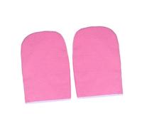 HAMPPLIES Guantes De Cera Parafina Aislantes Terapéuticos Tamaño Grande Algodón Rosa Manos Spa Calentamiento
