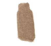 HAMPPLIES Guantes Exfoliantes Corporales De Yute 22x11,5 Cm Pulgar Para Ducha y Baño Exfoliación, Masaje y Limpieza Profunda Para Cuidado Personal