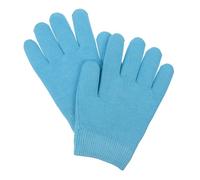 HAMPPLIES Guantes Hidratantes de Gel para Manos 1 Par Color Azul Claro Algodón Spa para Piel Seca y Agrietada Cuidado Intensivo y Reparación de Manos