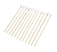 HAMPPLIES Herramientas Limpieza De Oídos Pelo De 12 Piezas Eliminar Cerumen Mango Largo Limpieza y Masaje Auditivo Cuidado Personal Uso Doméstico