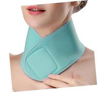 HAMPPLIES Hidratante De Gel Para Cuello Envoltura Spa Para Cuidado Del Cuello Diseño Chic y Confortable Antiarrugas Para Escote Para Ocasiones De Negocios y Ocio Color Azul