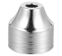 HAMPPLIES Juego De 5 Embudos Decorativos Para Bañera De Acero Inoxidable Para Urinario Incluye Embudo Tapa Decorativa Para Purificador De Agua Y Anillo Decorativo Plateado