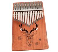 HAMPPLIES Kalimba Claves Portátil Para Niño Instrumento Musical De Pulgar Para y Desarrollar Musical Diseño Simple y Juguete Educativo Para