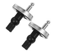 HAMPPLIES Kit Tornillos Bisagras Inodoro Acero Inoxidable Fijación Rápida Expansión Goma Montaje Accesorios Práctico para Tapas Wc Roca