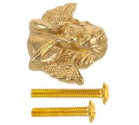 HAMPPLIES Manija De La Puerta Del Ángel Perillas De Gabinete Vintage Manijas De Las Puertas Del Gabinete Tiradores De Armario Türgriff Golden