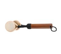 HAMPPLIES Maracas de Mano Tradicionales de Doble Percusión en Madera Instrumento de Percusión Étnico para Celebraciones y Presentaciones Culturales Juguete Musical de Doble Tamboreta