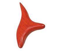 HAMPPLIES Masajeador De Madera Tailandés Tres Puntas Diseño Ergonómico Para Cara Cuerpo y Pies Herramienta Natural Para Masaje Gua Sha Terapia Profunda y Reflexología Portátil y Duradero