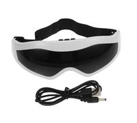 HAMPPLIES Masajeador De Ojos Recargable Portátil 1 Unidad Usb Masaje Multifrecuencia Para Aliviar Fatiga Ocular Estrés y Sequedad Cuidado Ergonómico Facial