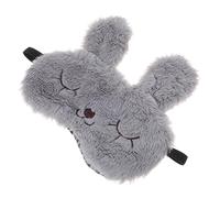 HAMPPLIES Máscara para Dormir de Felpa Ojos Hermosa Cubierta Ojos para Viajes Casa y Descanso Nocturno