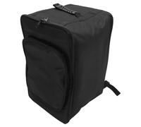 HAMPPLIES Mochila Para Batería Negra, Bolsa Acolchada y Resistente Asa, Mochila Práctica Para Instrumentos Musicales, Soporte Portátil Para Drum Bag Viajes y Conciertos