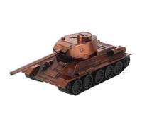 HAMPPLIES Modelo de Tanque Simulado Figura Militar de Metal Realista Adorno de Tanque para Escritorio Decoración de Casa Juguete de Coche Militar para Coleccionista