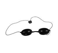 HAMPPLIES Ocular de Seguridad Negro para Tratamientos Estéticos de Uv Gafas Ergonómicas para Cuidado Facial y Terapia LED