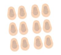 HAMPPLIES Ojos Autoadhesivos 6 Pares 7,5x5 Cm Transpirables de Tela No Tejida para Cuidado Ocular Heridas Uso Cotidiano Segura Cómoda Portátil Estilo Aleatorio