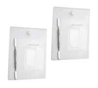 HAMPPLIES Paletas Acrílicas Transparentes para Maquillaje 2 Sets de 4 Piezas con Espátulas Paletas de Mano Cuadradas para Mezclar Bases y Labiales Herramienta Portátil para Salón y Uso