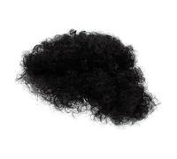 HAMPPLIES Paquete De Cabello Para Peluca Afro Moño Rizado Extensión De Cabello Postizo Afro Recogidos Tocados Para Mujer