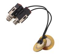HAMPPLIES Pastilla Piezoeléctrica Autoadhesiva para Kalimba, Recogida Acústica de 13 Cm, 2 Unidades, Transductor de Contacto para Instrumentos Musicales, Micrófono Piezoeléctrico de