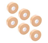 HAMPPLIES Pegatinas Protectoras para Talón y Dedos 6 Rollos, Cinta Transpirable Resistente al Agua para Prevención de Ampollas y Rozaduras, Color Piel, Uso en Exteriores para Cuidado