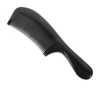 HAMPPLIES Peine De Hueso De Buey Natural Textura Suave Mango Ergonómico Para Cuidados Del Cabello En Casa