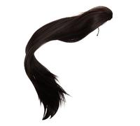 HAMPPLIES Peluca Coleta Postiza para Mujer con Clip Fibra Sintética Resistente al Calor Ligera y Natural Extensión de Cabello para Uso Diario y Eventos