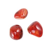HAMPPLIES Piedra Curativa Sardonyx Natural Mejora la Conciencia y Habilidades Psíquicas 3 Piezas Ágata Irregular Bandas Color Aleatorio Adecuado para Fuentes y Terrarios