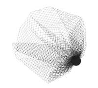 HAMPPLIES Pinza Pelo de Mujer y Horquillas Funerarias Negras, Diseño de Velo Grande sin Puntos, para Niñas y Uso Diario, Accesorio de Malla Elegante para Eventos Obsequios