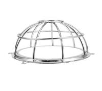 HAMPPLIES Protector para Detector de Incendios Montaje Pared Resistente Cubre Alarma de Humo para Hogar y Fácil Instalación Diseño Elegante