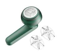 HAMPPLIES Quitapelusas Eléctrico Recargable Pequeño 2 Cuchillas De Repuesto Verde Usb Portátil Para Ropa Sweaters Adecuado Para Uso Doméstico Viaje