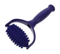HAMPPLIES Rodillo Masajeador de Espalda Ligero y Portátil Material Abs y Pvc para Reducción de Estrés Durante el Trabajo y Viendo Televisión