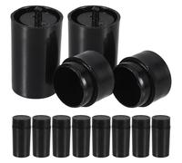 HAMPPLIES Rodillos de tinta para etiquetadoras, accesorio de etiqueta de precio, recambio de tinta negra, instalación simple, pack de 10 unidades, para máquina para etiquetar de una sola