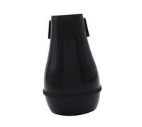 HAMPPLIES Silencio Prolongado Sordina Para Trombón Accesorio Para Quitar Ruido De Trombón Abs Material Escenario De Conciertos Negro