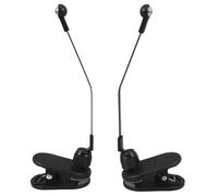 HAMPPLIES Soporte para Partituras de Piano Antideslizante Clip Sujetapáginas de Plástico y Aleación Compacto y Portátil Accesorio para Teclado y Libros de Música 1 Par Negro para