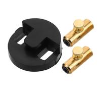 HAMPPLIES Sordina Metálica Ajustable Para Violonchelo, Depresor y Goma Silenciadora, Set De 3 Piezas 2 Inhibidores De Tono y 1 Sordina Para Práctica y Actuación Musical