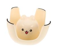 HAMPPLIES Taburete Plástico con Almacenamiento Reposapiés bajo Multifuncional para Pedicura y Manicura Taburete Pequeño Antideslizante para Salón Baño y Hogar Diseño Infantil con Espacio